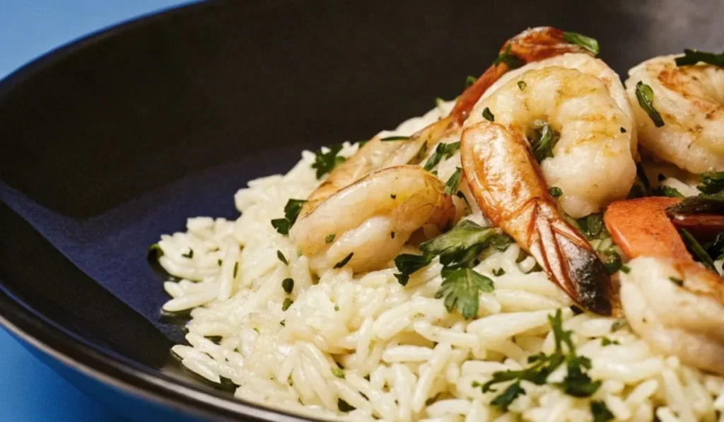 Shrimp & Orzo