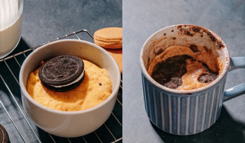 how to make oreo mug cake