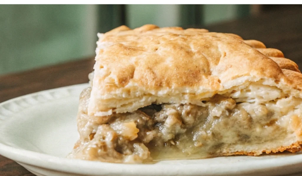 sausage gravy and biscuit pie