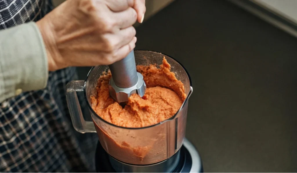 sweet potato puree