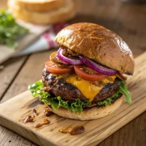 Juicy Venison Burger Recipe: A Gourmet Delight